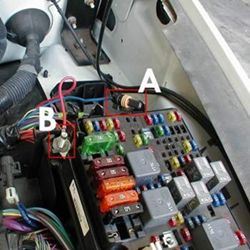 Running Wires To Fuse Box For Brake Controller On 2004 Chevrolet ...