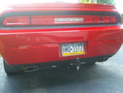 trailer hitch dodge challenger