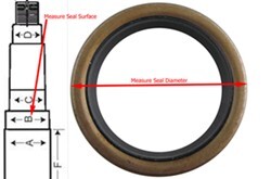 Details about   Timken Oil Seal 722108 Axle Spindle Seal 