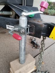 Replacement Trailer Jack with Wheel for Camping Trailer Application ...