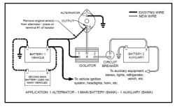 battery isolator wiring diagram manufacturers