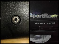 Replacing the Lock on a Sport Rack Aero 1300 Roof Mounted Cargo