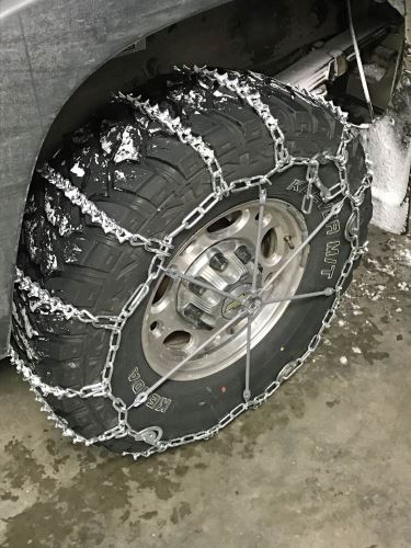 Tire Chains for 2017...