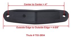 Replacement Bracket for Thule Flat Top Ski and Snowboard Carrier