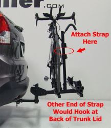 hitch bike rack straps