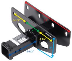 What are the Dimensions of the Draw-Tite Max-Frame Trailer Hitch ...