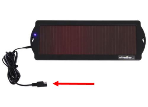 2.5 W Performance Tool W2997 Solar Battery Charger 