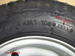 What Does Date Code on Trailer Tire Look Like 