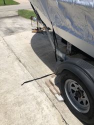 Recommended Chock for a Boat Trailer Parked on Incline | etrailer.com