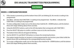 Manual for Lippert Replacement New-Style Linc Analog Remote | etrailer.com