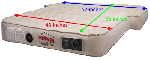 Dimensions of AirBed...