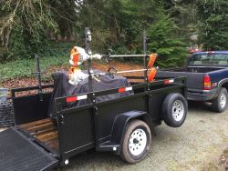 Will Pack'Em Rack for Open Utility Trailers Fit 2' high Sides on ...