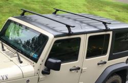 Surfboard or SUP Pads & Thule Roof Rack for 2018 Jeep JK Wrangler Unlimited  Hard Top 