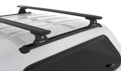 Rhino Roof Rack and Thule Canoe Carrier for Leer 180 Truck Shell ...