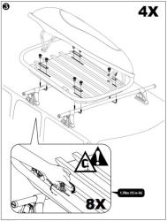 yakima rack hardware to attach a rocketbox