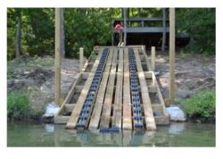 Can Roller Bunks be Used to Make Boat Ramp