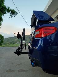 subaru wrx bike rack