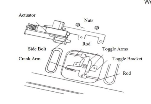 Crew Cab Extension Harness for Pop & Lock Custom Tailgate Lock Pop and ...