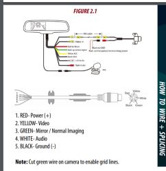 Rear View Mirror Backup Camera Wiring Diagram from images.etrailer.com