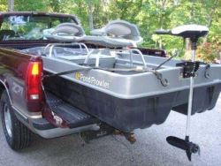 Configuring CE Smith Multi Sport Boat and Kayak Trailer for Carrying Bass  Pro Pond Prowler II