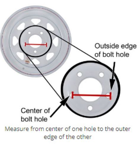 Dexstar Steel Spoke Trailer Wheel - 15