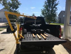 Best Way To Remove And Install Heavy 5th Wheel Hitch In Truck Bed 