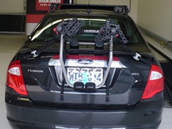 ford fusion trunk bike rack