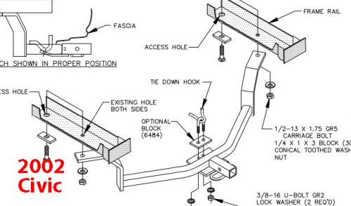 Draw-Tite 24677 Class I Sportframe Hitch with 1-1/4 Square Receiver Tube Opening 