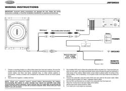 Troubleshooting No Sound from Jensen Subwoofer JMPSW800 Connected to ...