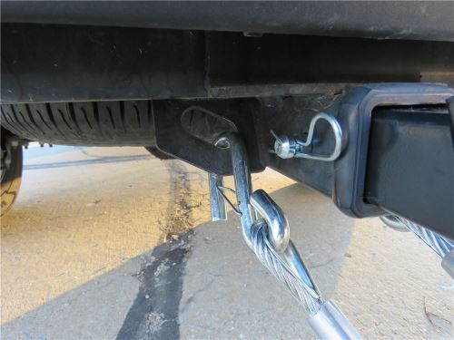 Curt Hook with Spring Loaded Safety Latch for Safety Chains and Cables ...