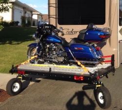 Mounting E-Track for Hauling Motorcycle on 8 x 5 Trailer | etrailer.com