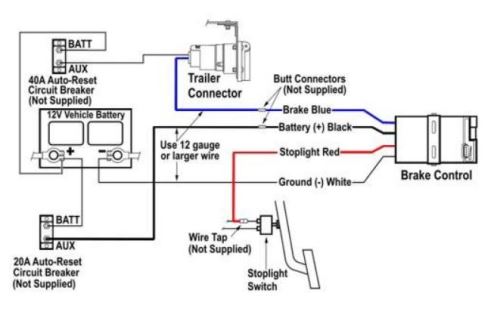 Tekonsha Custom Wiring Adapter For, Tekonsha Prodigy P2 Wiring Diagram