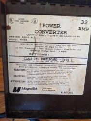 magnetek power converter 120 volt breakers