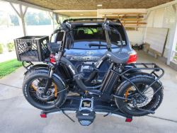 step through bike carrier