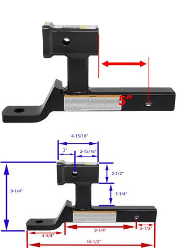 MaxxTow Ball Mount w/ 2