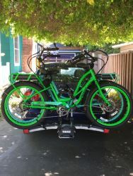 bike rack for step through bike