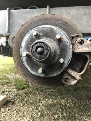 Replacement Disc Brakes For Tie Down Engineering Hub With 5 On 4 1 2 Bolt Pattern Etrailer Com