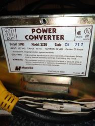testing a magnetek power converter
