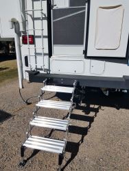 Recommended Permanently Mounted 4 Step Scissor Steps For Camper ...