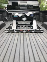 Adapter for 2021 Chevy Silverado 2500HD with OEM Rail Kit to Use Reese ...