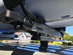 How To Reduce Wind Noise On Roof Rack When Thule Hullavator Is