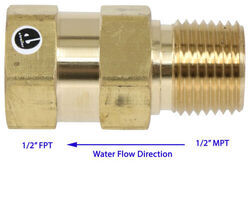 What Direction Does the RV Check Valve for Fresh Water Systems Flow ...