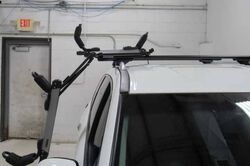 Thule Hullavator Mounted to Thule AeroBlade Edge Roof Rack for