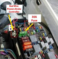 Curt C74VV Venturer Brake Controller Installed on 2006 GMC Sierra Not ...