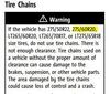 Can I Use Tire Chain...