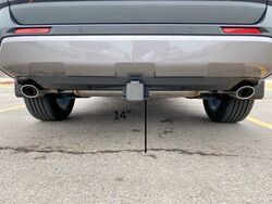 Hitch Receiver W The Best Ground Clearance For A Toyota Rav Etrailer Com