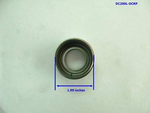 2 Included M-Parts Pair of 2 Lubed Dust Cap & Rubber Plug 1.99 x 1.40 x 1.18 DC-200L 