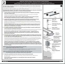 Thule TracRac Base Rail Installation Instructions For A 2021 Toyota Tundra With 6 1 2 Bed etrailer