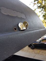 Replacement Lock and Key For a Sears Sport 20SV Rooftop Cargo Carrier etrailer