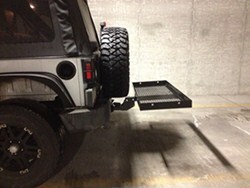 jeep trailer hitch rack